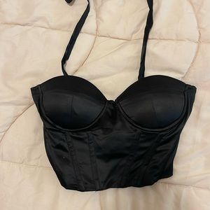 princess polly lace up corset, super flattering